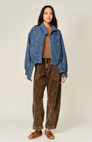 Aaron & Amber Corduroy Barrel Pants