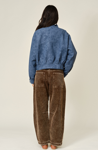 Aaron & Amber Corduroy Barrel Pants