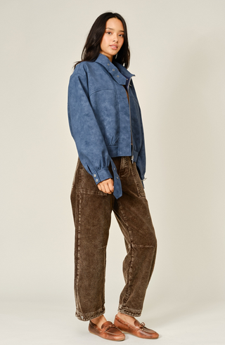 Aaron & Amber Corduroy Barrel Pants