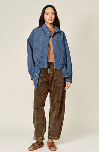 Aaron & Amber Corduroy Barrel Pants