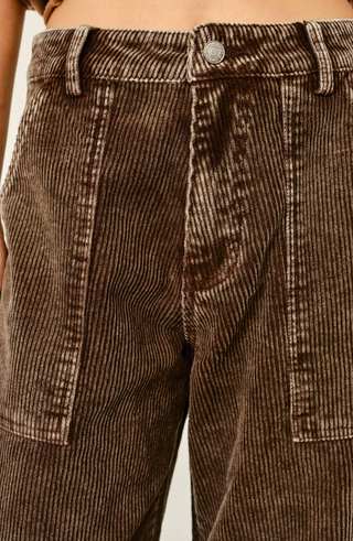 Aaron & Amber Corduroy Barrel Pants