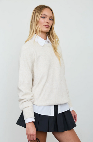 Blu Pepper Relaxed Crew Neck Sweater