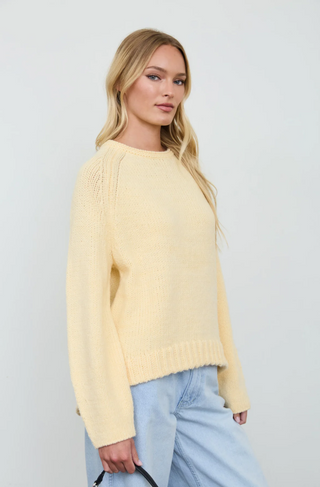 Blu Pepper Raglan Crew Sweater