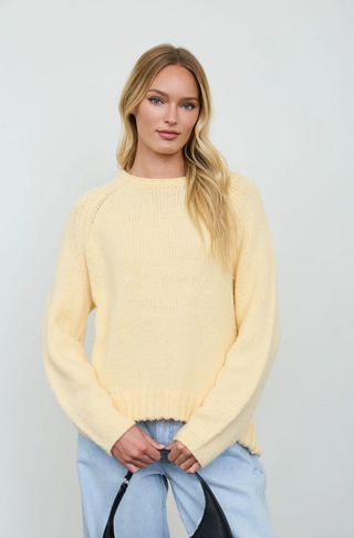 Blu Pepper Raglan Crew Sweater