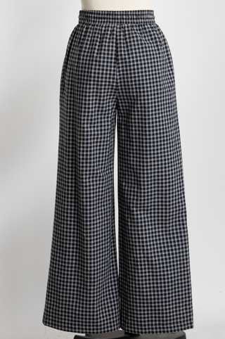 Final Touch Checkered Wide Leg Pants