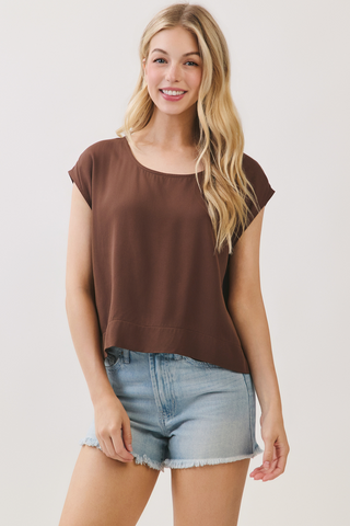 Final Touch Box Blouse