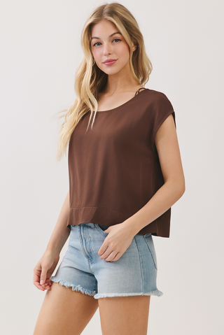 Final Touch Box Blouse