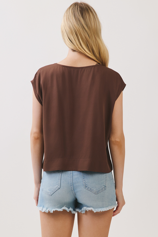 Final Touch Box Blouse