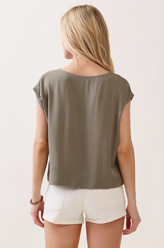 Final Touch Box Blouse