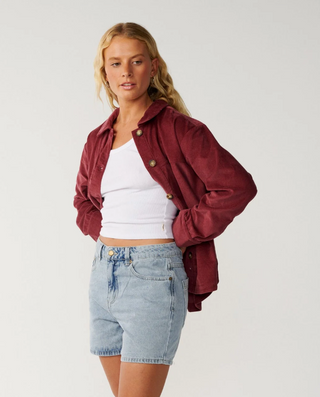 Rip Curl Keepsakes Washed Cord Shirt