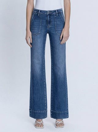 Flying Monkey High Rise Vintage Flare Jeans
