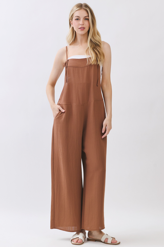 Final Touch Tie Strap Overalls