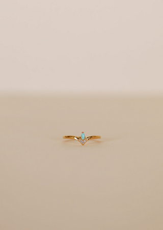 JaxKelly Floating Gemstone Ring