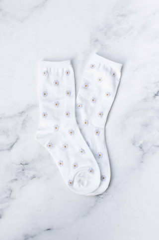 Tiepology Daisy Pattern Socks