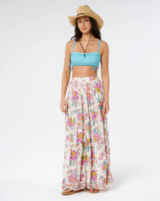Rip Curl Half Moon Bay Button Thru Maxi Skirt