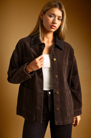 Miou Muse Corduroy Barn Jacket