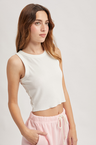 Wishlist Cropped Rib Tank