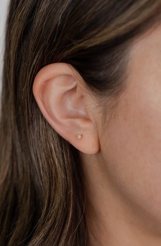 JaxKelly Tiny Star Stud Earrings