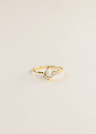 JaxKelly Opal Burst Ring