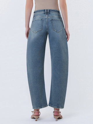 Flying Monkey High Rise Slim Barrel Jeans