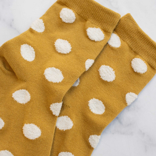 Tiepology Polka Dots Puff Casual Socks