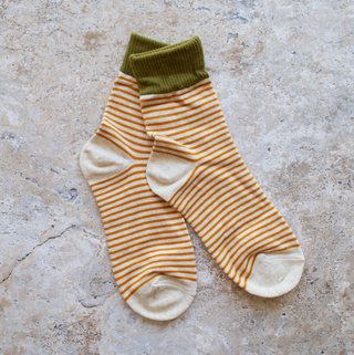 Tiepology Two Tone Striped Socks
