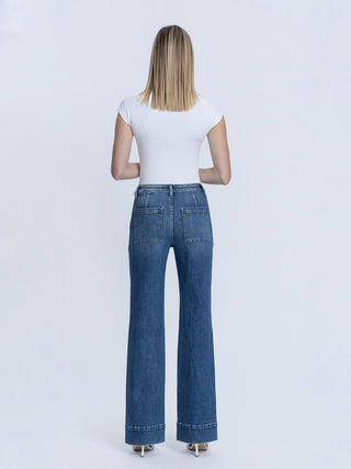 Flying Monkey High Rise Vintage Flare Jeans