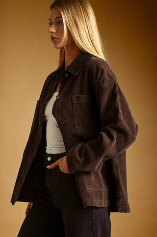 Miou Muse Corduroy Barn Jacket