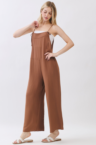 Final Touch Tie Strap Overalls